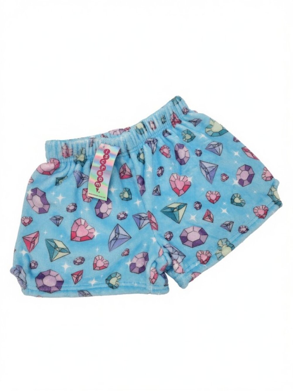 NWT iscream Jazzy Jewels Plush Shorts | Kid's Medium (10-12)